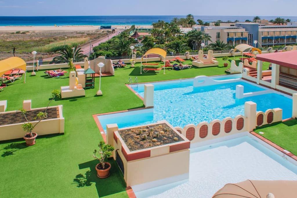 Terrazza E Vista Sull'Oceano, Wi-Fi, Piano 3, Piscina Sullo Stesso Piano Morro Jable (Fuerteventura) Exterior foto